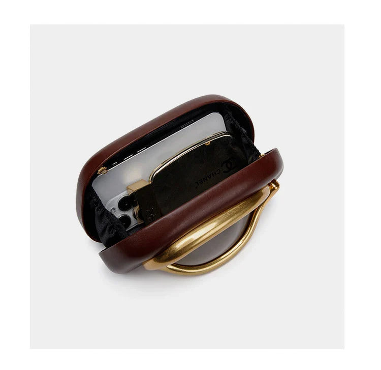 stylish mini chain purse women retro shoulder bag