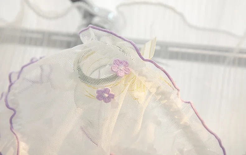 L-XL Women's Underwear Panty elegant Lace Panties Girls' Flower Comfort Briefs Middle Waist Seamless Underpants Female Lingerie