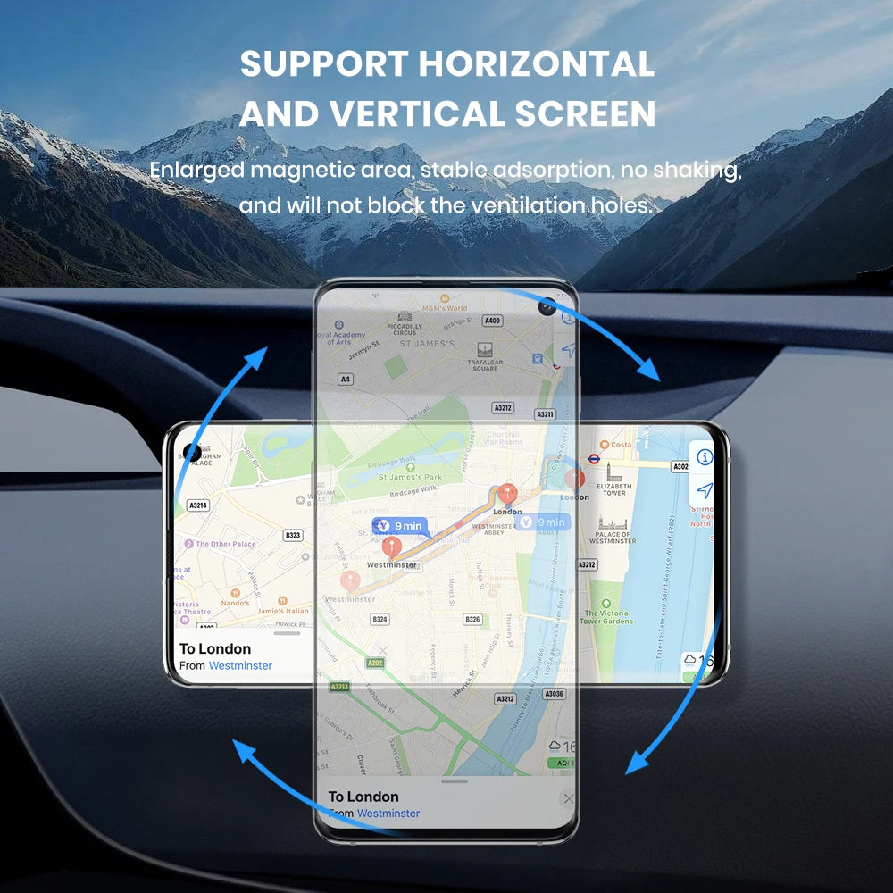 Suport magnetic TOPK D45A - forță magnetică puternică, rotație la 360°