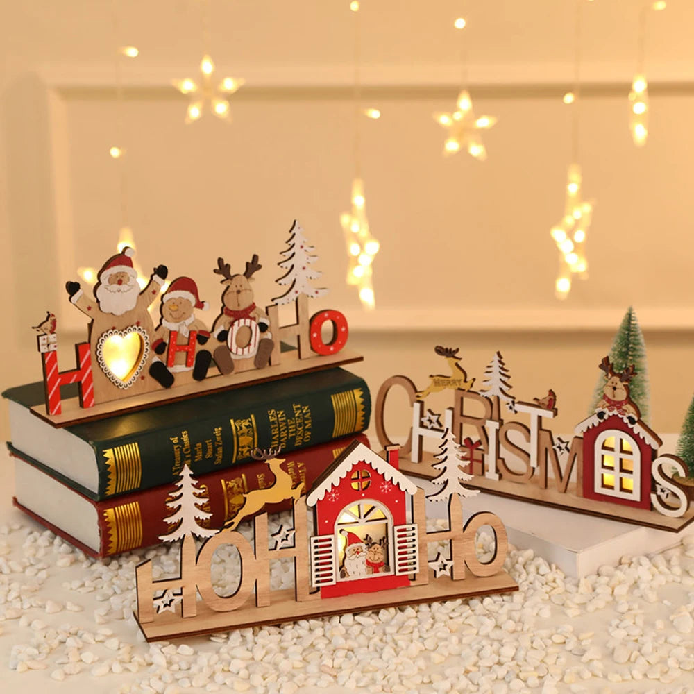 Choice Zwerg Santa Holzanhänger - Handgefertigt Mini, Material Holz