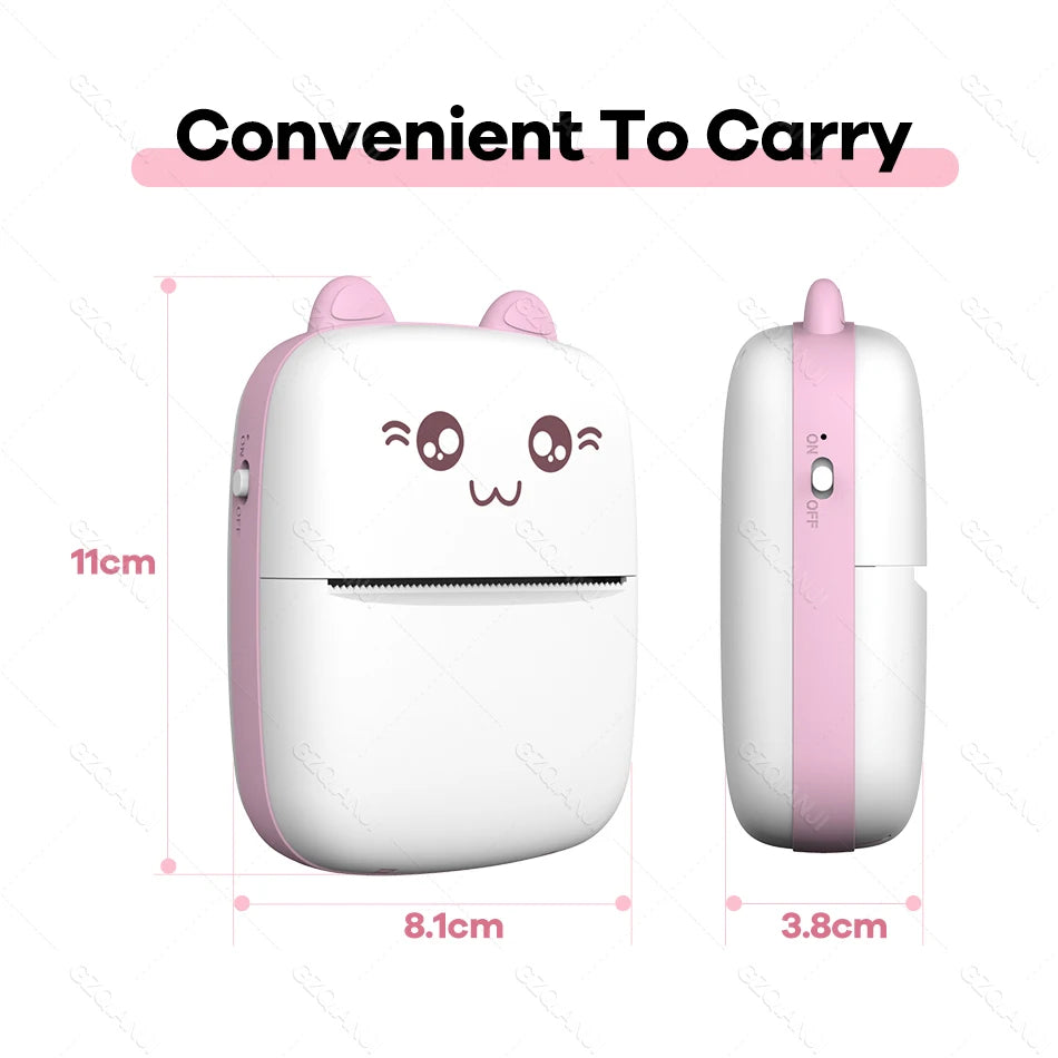 Imprimantă de etichete Bluetooth 2025: Imprimantă termică Smart-Pocket de 58 mm - Colecție de imprimare mobilă