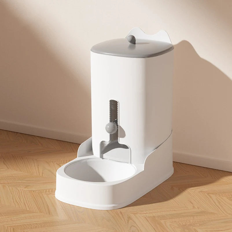 Cat and dog feeder Pet water dispenser Cat food bowl Large capacity feeder water dispenser Pet supplies