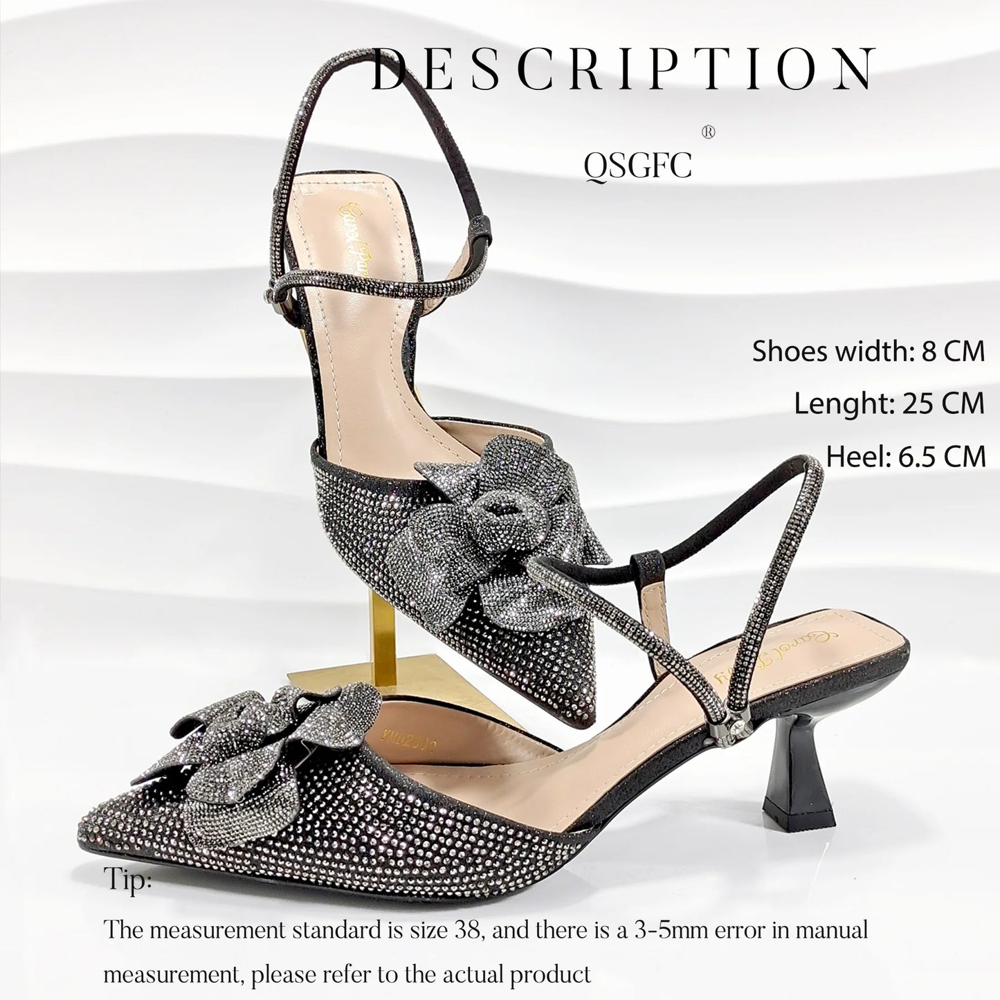 Queena Yan Italienisches Design Noble Stil Damen Sandalen Große Blumen Elegante Hohe Absatz Frauen Schuhe Party Schuhe