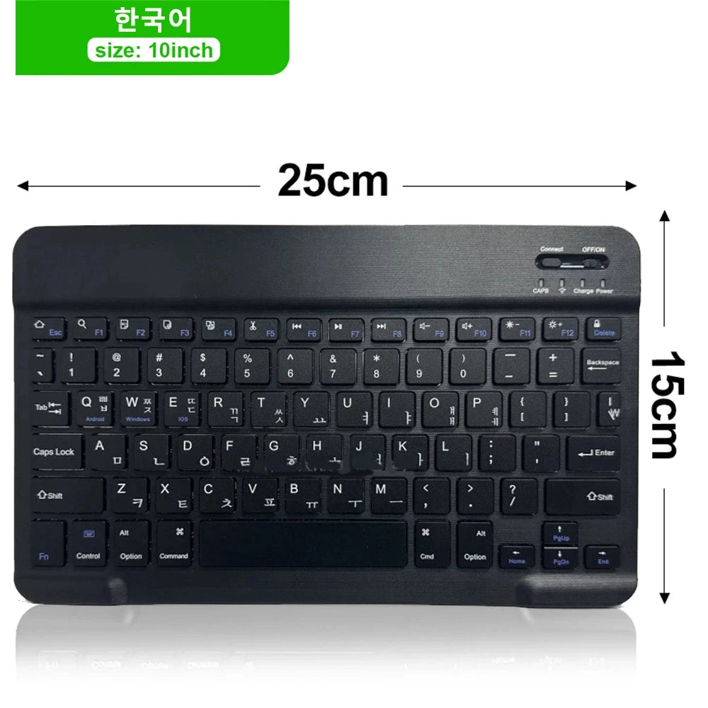 Bluetooth Wireless Tastatur und Maus für iOS Android Windows Tablet - Deutsche Version