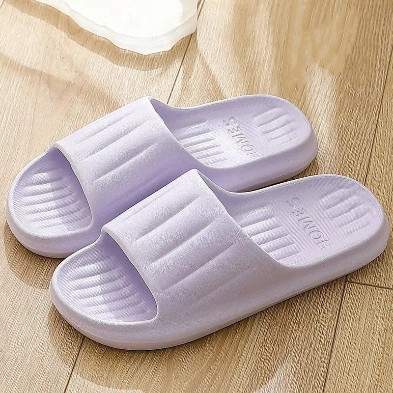 Heim Hausschuhe Frauen Männer Sommer Sandalen Weich EVA Slides Strand Flip Flops Paare Badezimmer Rutschfest Schuhe