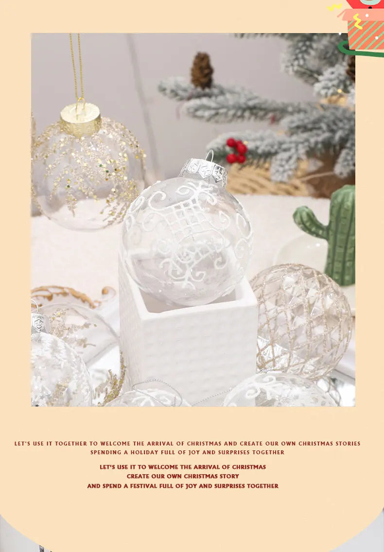 Choice SY24BA32 Bruchsichere Kunststoffkugeln - Ø8 cm, 9 Stück