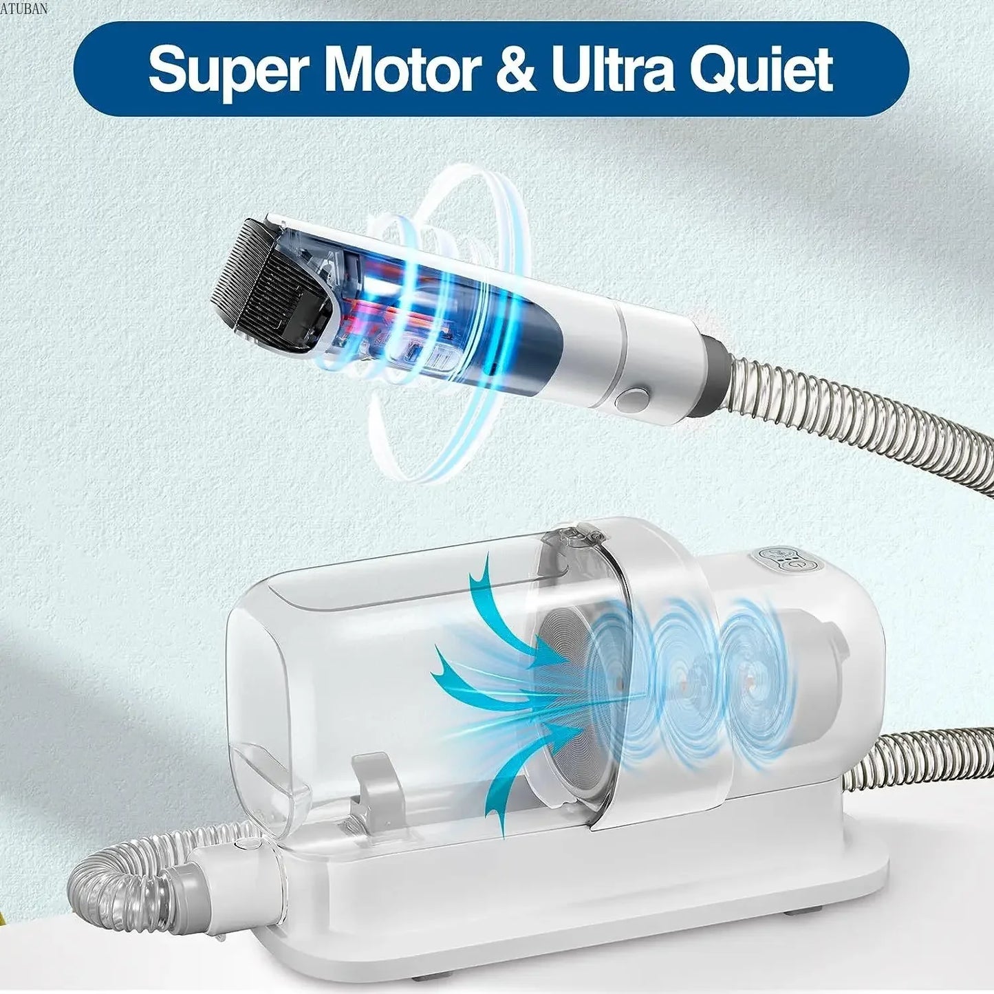 ATUBAN ATUBAN-502 Aspirator pentru îngrijirea animalelor de companie - 2.3L &lt;1000W