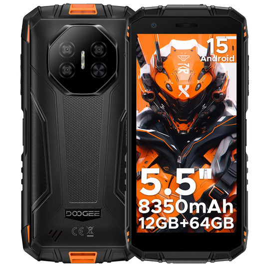 DOOGEE Fire 3 Robustes - 8350mAh Akku, 5,5 Zoll Display, 12 GB RAM