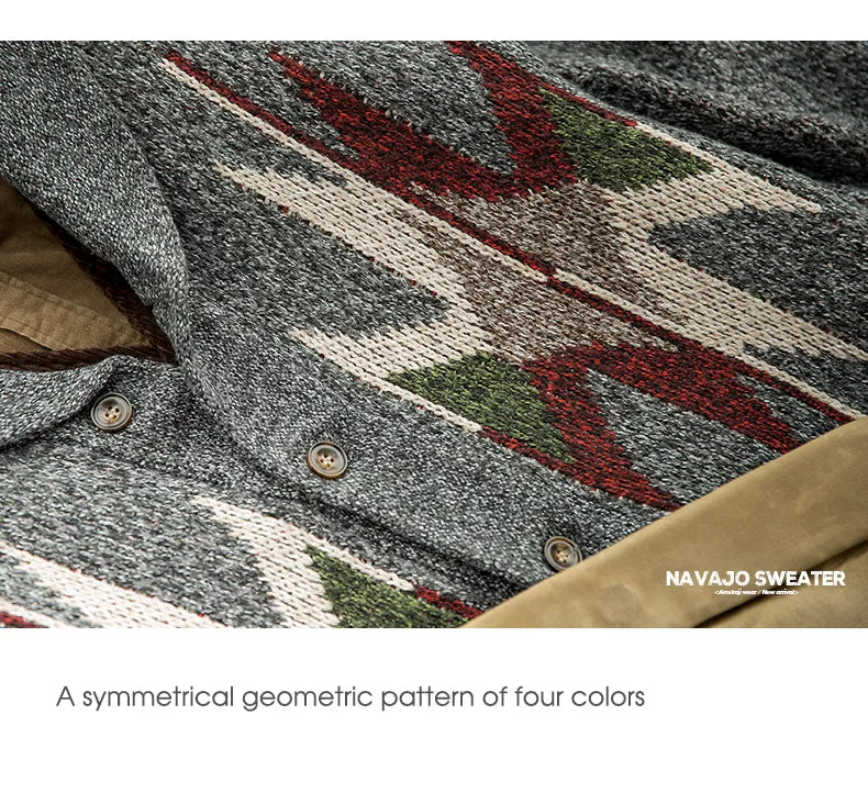 MADEN TW200 V-Neck Cardigan - Größe Oversized, Acryl