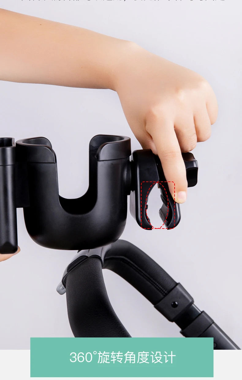 Baby stroller accessories baby bottles rack