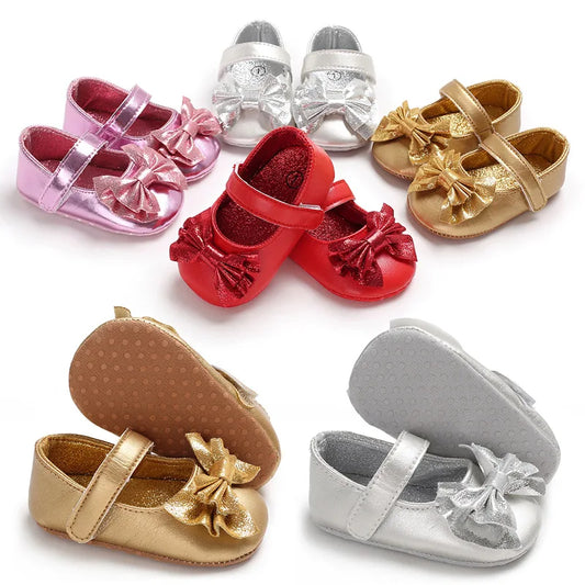 BabyStep Lauflernschuh Schleife - Weiche Sohle 10 Cm