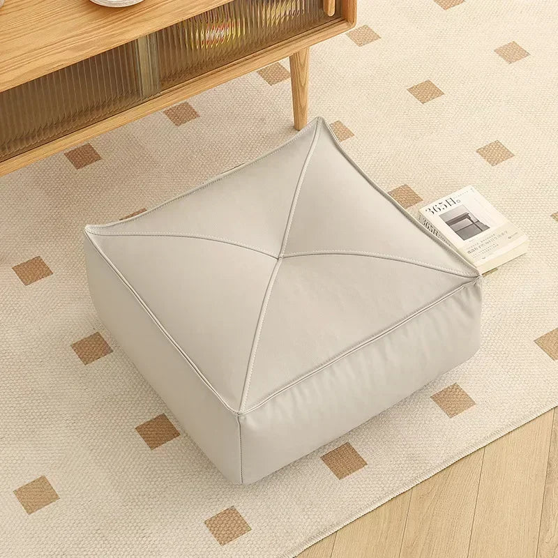 Hubei Dickes Bodenkissen - Größe 40x40 cm, Dicke 8 cm, Samt