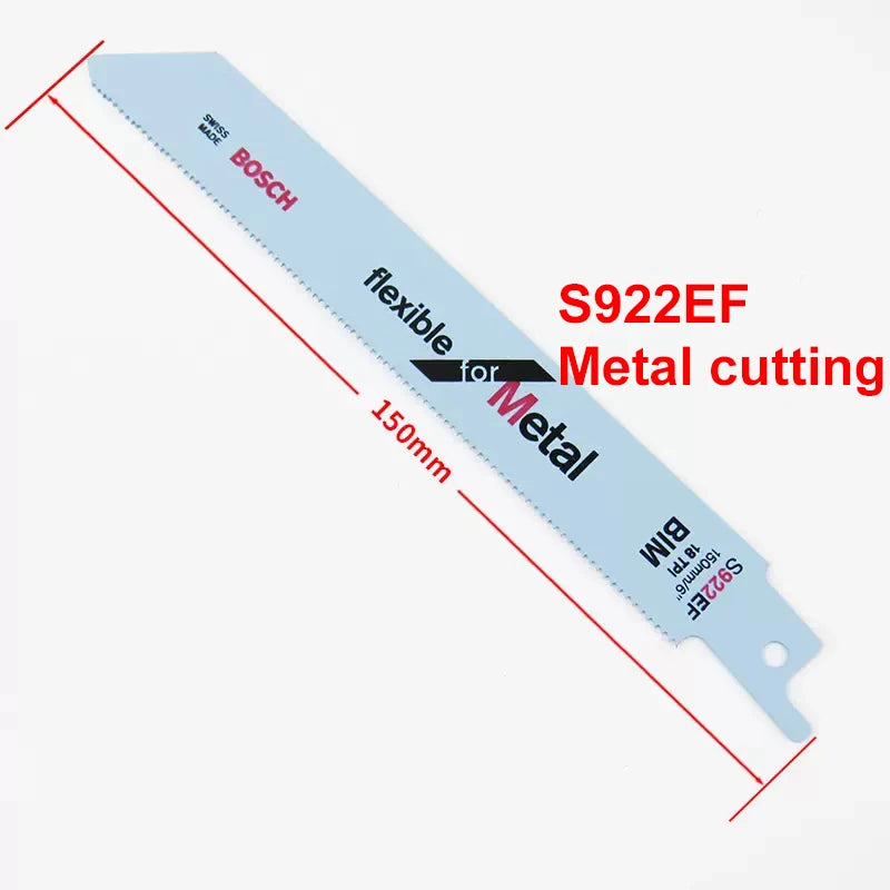 Bosch Reciprocating Saw Blade Universal Wood Metal Cutting Saber Saw Blades Electric Saw Saber for Bosch Gsa 18V/12V Accessories