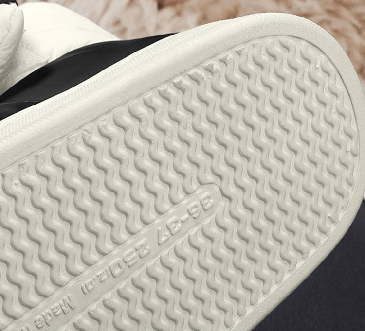 Ghete de zăpadă înalte cu platformă, impermeabile, Shangkaka, pentru bărbați - Înălțime medie a călcâiului, Înălțime toc 3-5 cm, Închidere cu velcro