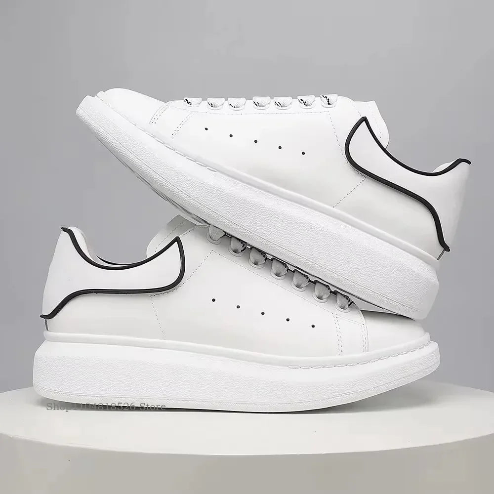 AEVYVKV Elevate Sneaker Innenhöhe Erhöhend - Größe 36-44, Sohlendicke 3,5 cm, Leichtes Gewicht