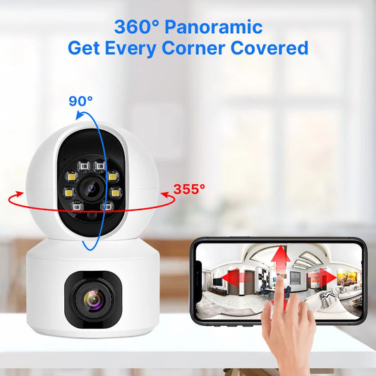 IP-Kamera 2025: Hiseeu 2K 4MP PTZ WIFI Wireless Smart - Home Security Surveillance Two-way Audio Indoor Baby Pet Monitor Collection