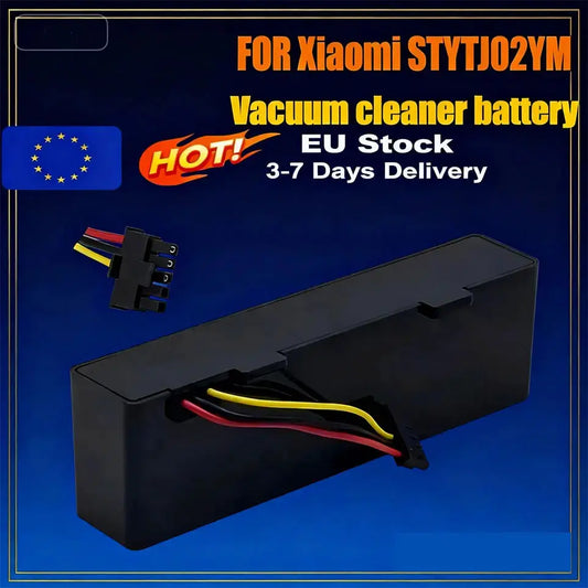 18650 4S1P 14,8 V 12800 mAh Kehrmaschine Batterie für Xiaomi Mijia Mi Roboter Vakuum-Mop P Fegen Wischen Roboter STYTJ02YM Li-Ion Batterie