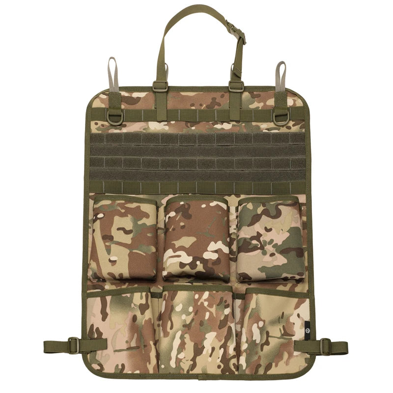 Car Organizer Seat Back Storage Bag Multifunction Camo Hanging Bags Car Stowing Tidying Pocket  Interior Accessories 1 Piece