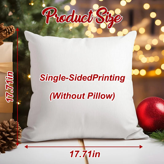 1pcs Christmas Pillow Cover Xmas Party Decoration 2025 Xmas Holiday Santa Claus Pillow Cover Navidad Natal New Year Gift 2026﻿﻿﻿