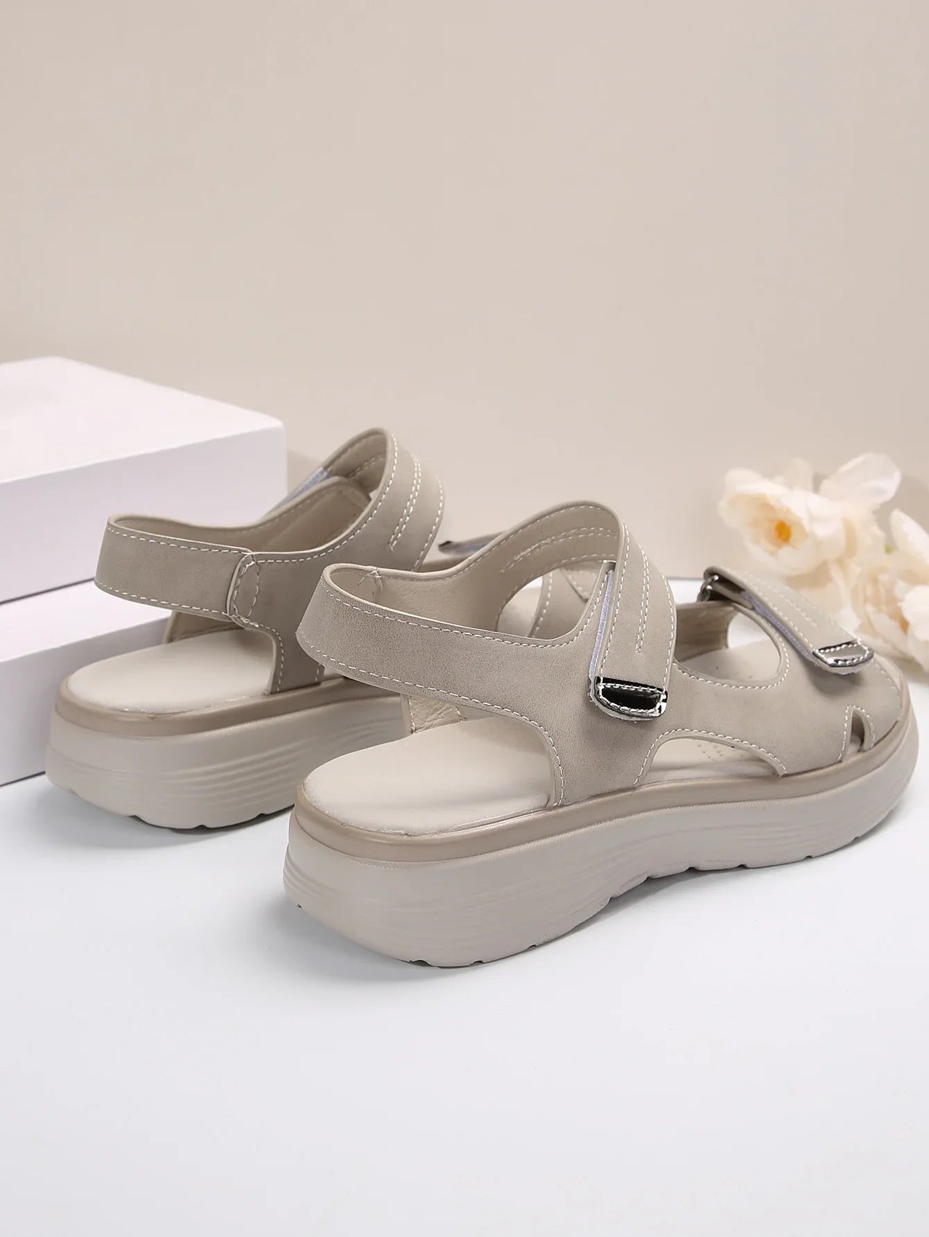 JAYHW Wedges Atmungsaktiv - Damen Rutschfest Keil 1-3cm