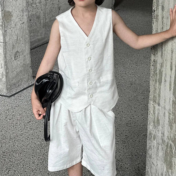 Kinder-Eleganz-Set 2025: Weiße Boutique-Kollektion - Premium Formal Wear