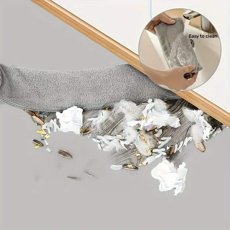 Long Teleskop-Staubwedel - biegsam, Mikrofaser, Edelstahl