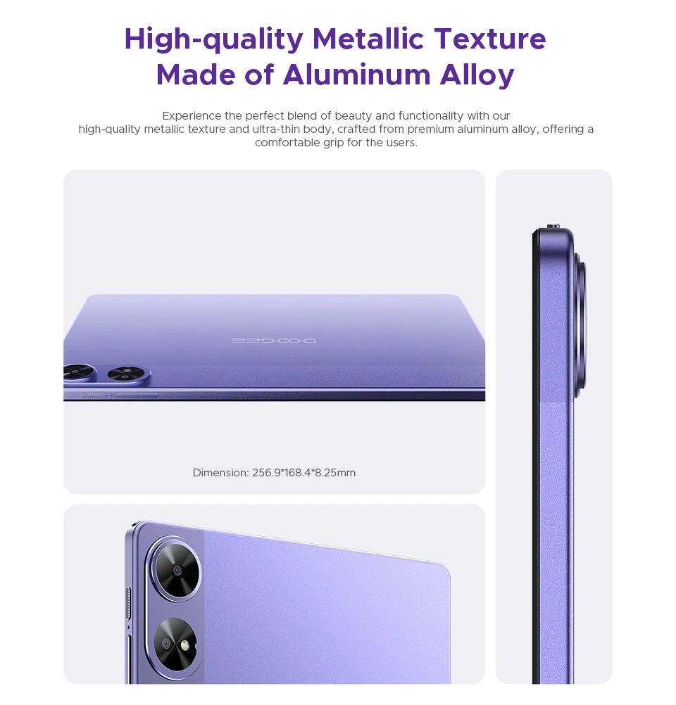 Doogee Tab G6+ 2-in-1 Tablet PC - 256GB ROM 8000mAh Akku 11 Zoll