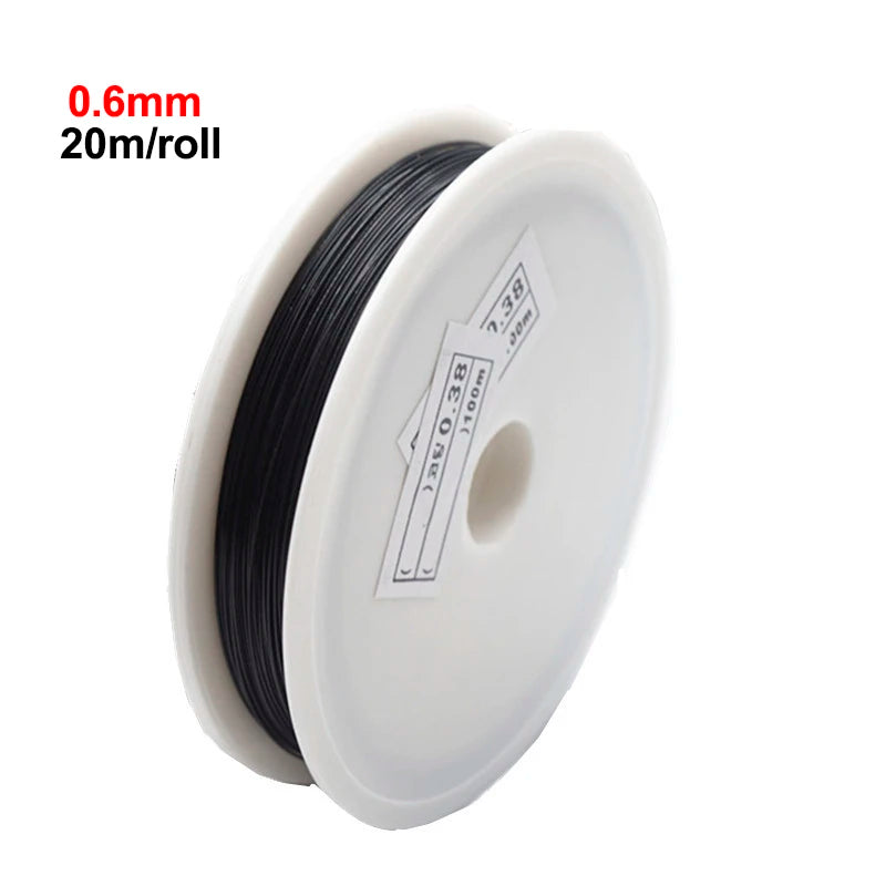 Moonrise Tiger Schwanz Beschichtet - 25m 0.3-0.6mm Rostfrei