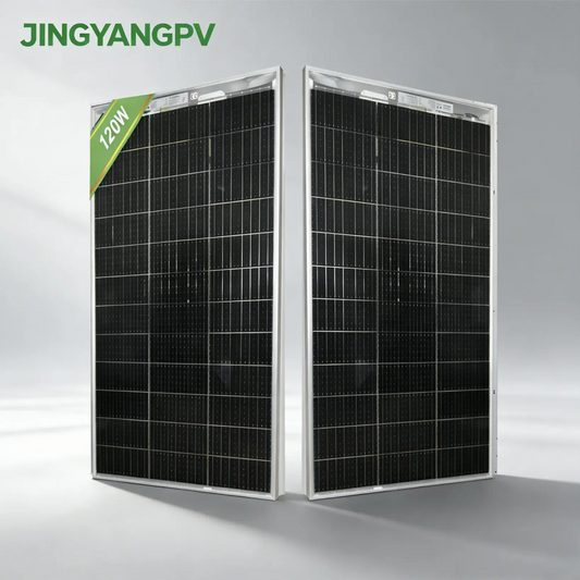 Solarmodul Bifazial Transparent 120W Für Außenbereich Terrasse
