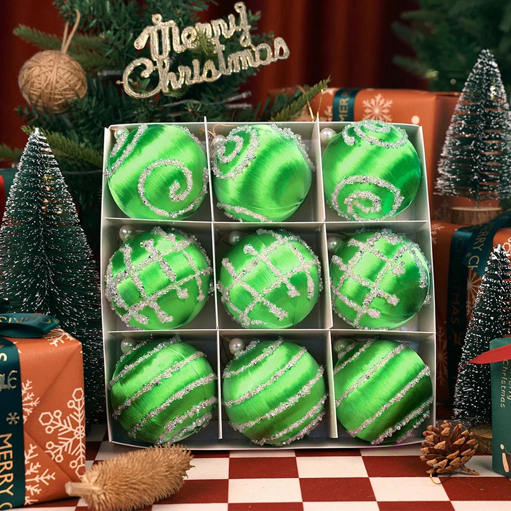 JingleBalls Classic Bruchfest - Größe 80 mm, 9 Stück