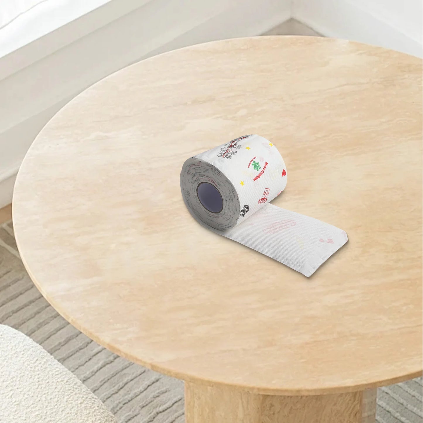 1 Pcs Christmas Santa Claus Bathroom Toilet Roll Merry Christmas Home Decoration 2024 Christmas Decoration New Year Ornaments