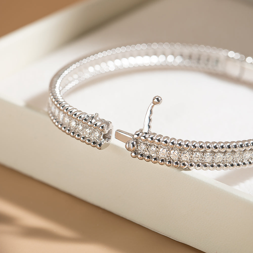 Moissanite bracelet amazing gift for girls