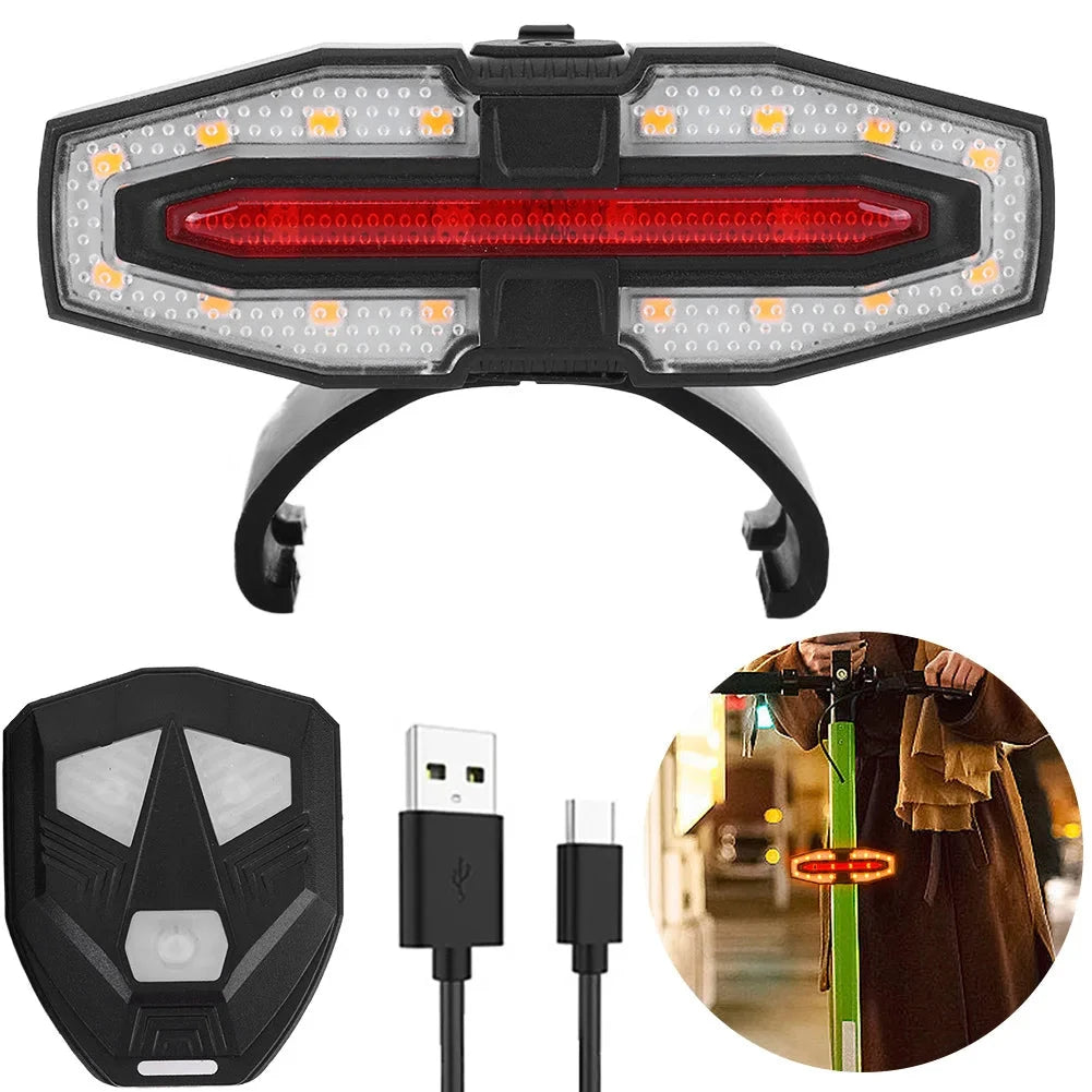Rücklicht Blinker USB Wiederaufladbar Für E-Scooter Xiaomi M365 Pro 2
