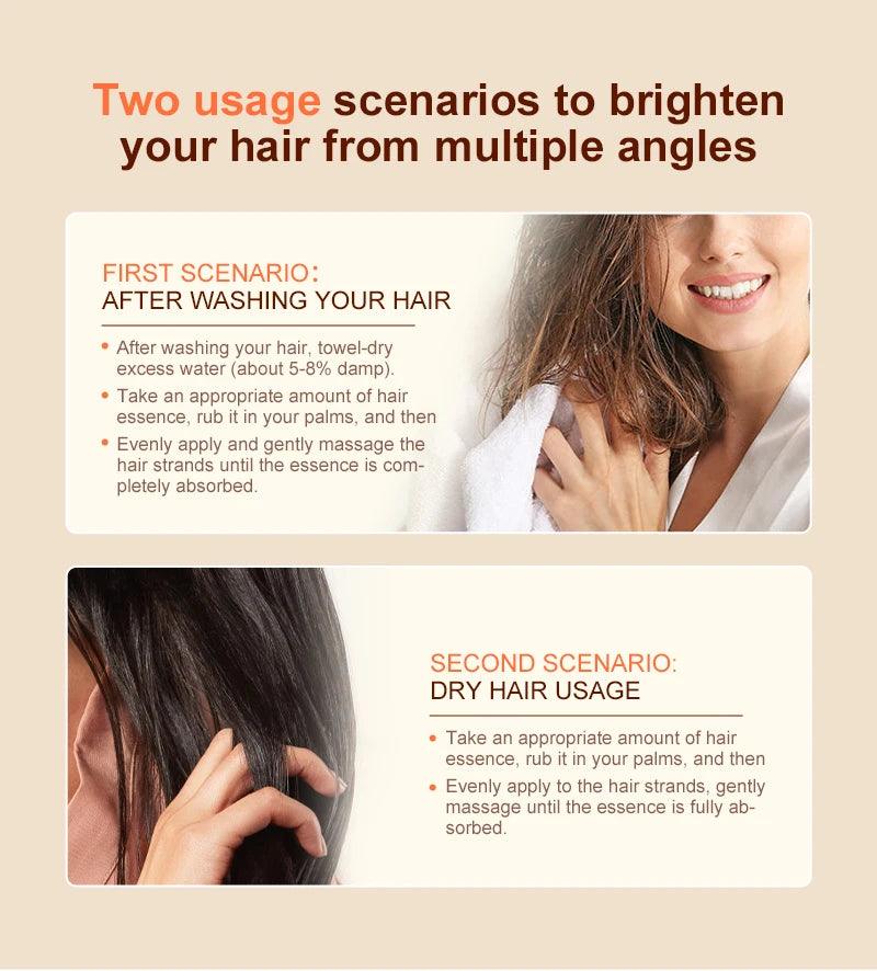 PURC magic smoothing serum repair damaged hair