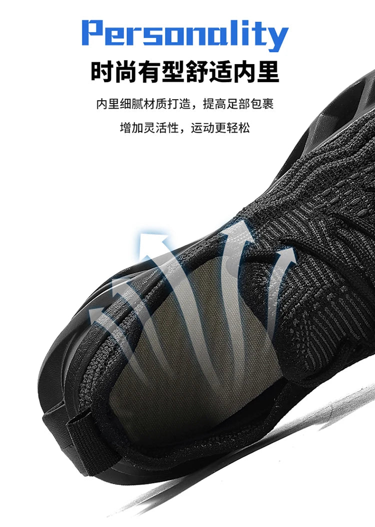 Herren Sneakers Leicht Laufschuhe Atmungsaktiv Mesh Komfortabel EVA Dick Sohle Rutschfest Tennis Walking Weiß Schuhe Für Männer