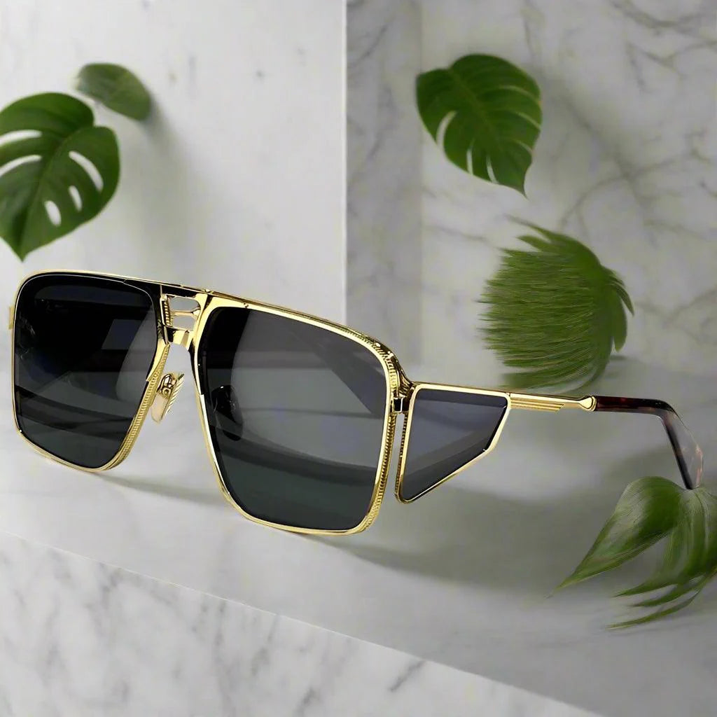 JACQUE MARIE MAGE,Assen alloy handmade sunglasses classical vintage