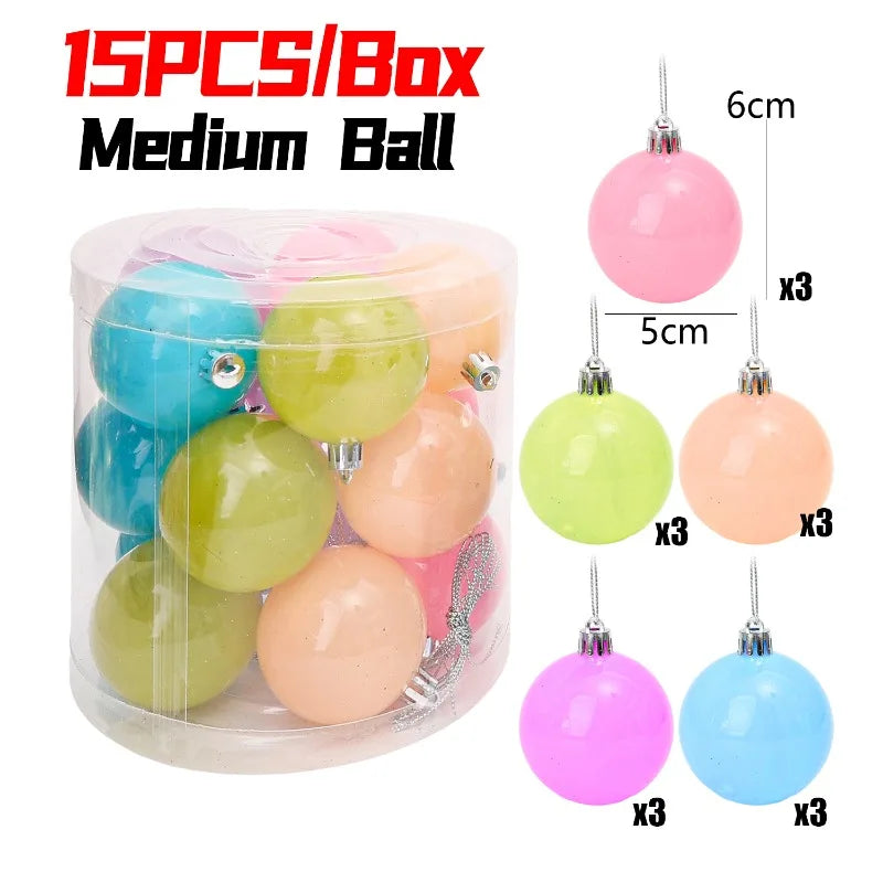 Choice Weihnachtskugeln Wasserdicht - Durchmesser 4 cm, 20er Pack