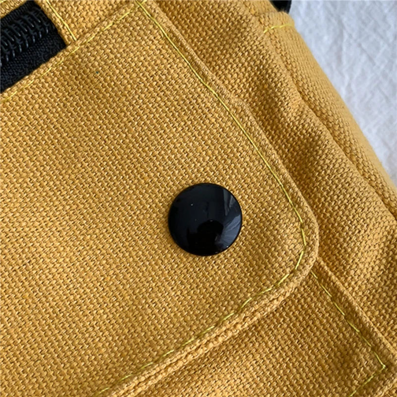 Umhängetasche 2025: Canvas Casual Versatile Fashion - Large Capacity Mobile Phone Coin Purse Women Collection