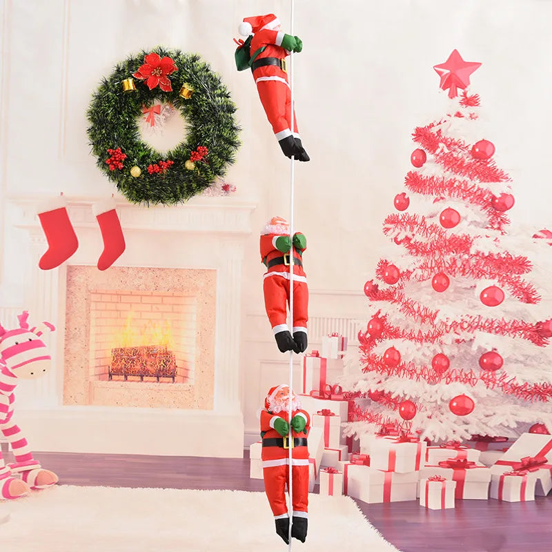 Choice Santa Kletterseil Plüschfigur - Kapazität 1 Stück, Größe 25 cm