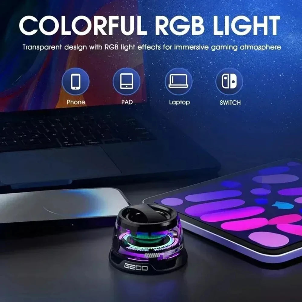 Bluetooth-Lautsprecher 2025: 5.3-Speaker Outdoor-Magnetic - RGB Lighting Collection