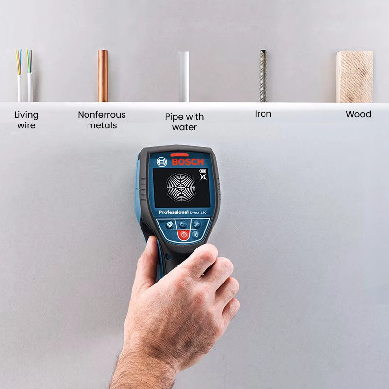 Scaner de perete 2025: Detector de perete Bosch Professional - Scaner digital pentru cabluri sub tensiune