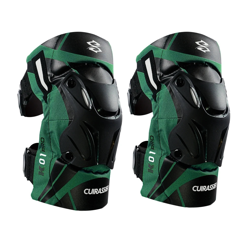 Cuirassier Protective Motorbike Kneepad Motocross Motorcycle Knee Pads MX Protector Night Reflective Racing Guards Protection