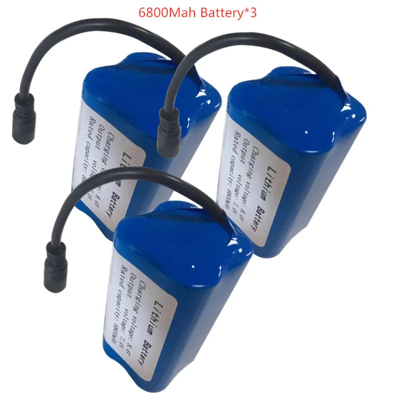 RC-Boot-Akku 2025: 7.4V 13600Mah 6800Mah Battery For V020 V900 2011-5 V007 C18 H18 V18 D18B FX88 - Remote Control RC Fishing Bait Boat Battery Parts Collection