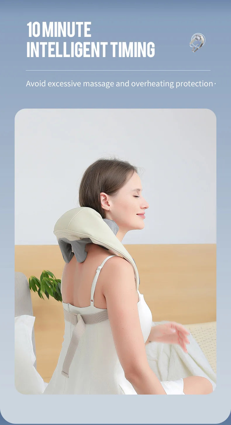 Foreverlily 26W Bürstenloser Motor Nackenmassage - 2000mAh Kompakt