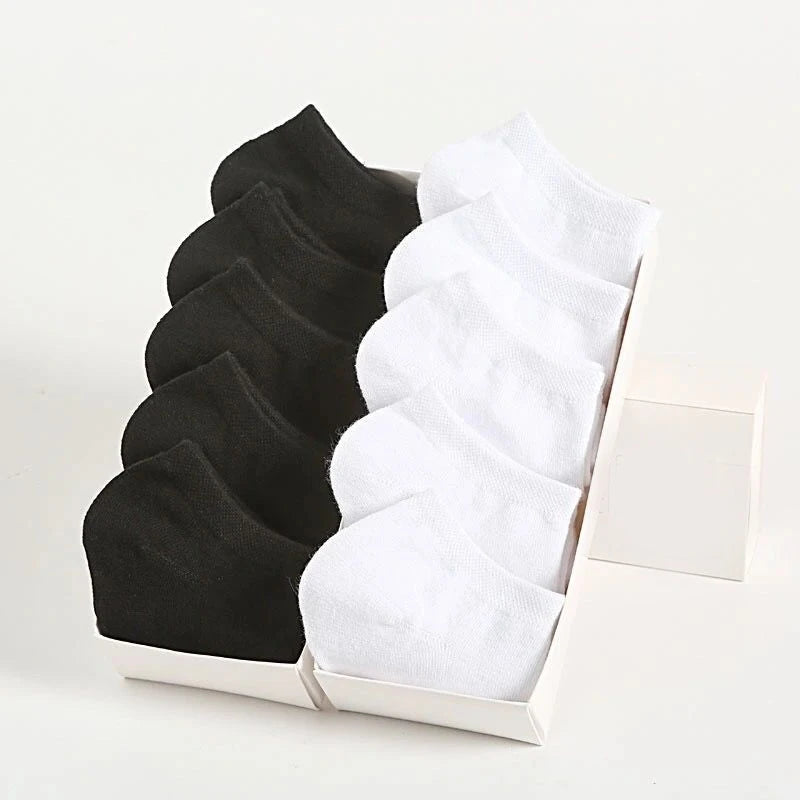 ZhejiangChoice Unisex Socken Atmungsaktiv - 5 Paar Elastan