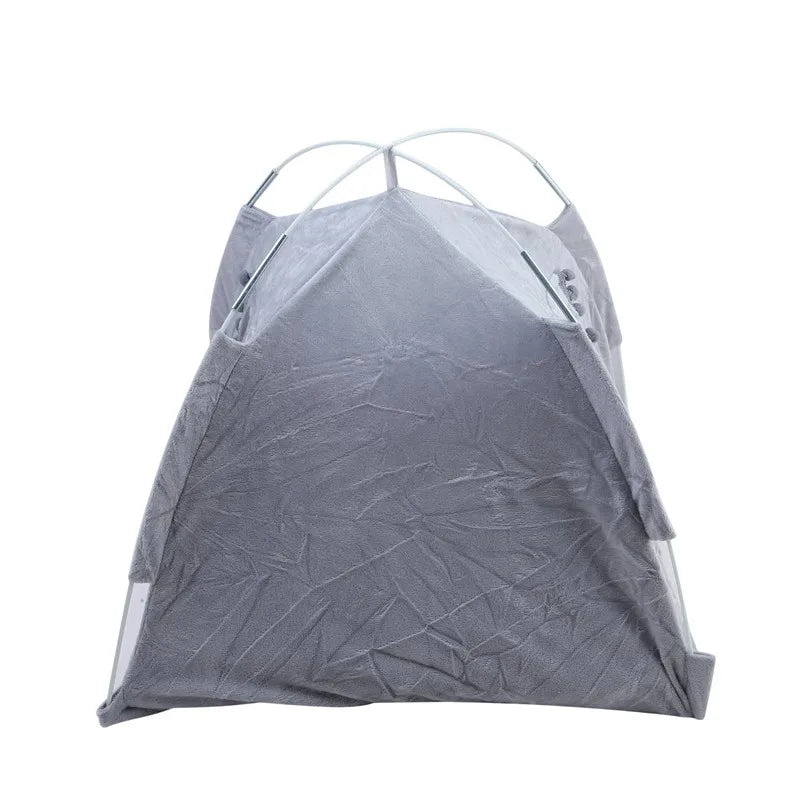 Premium Katzenzelt Bett Komfort - Plüsch 40x40 cm Bis 8 kg
