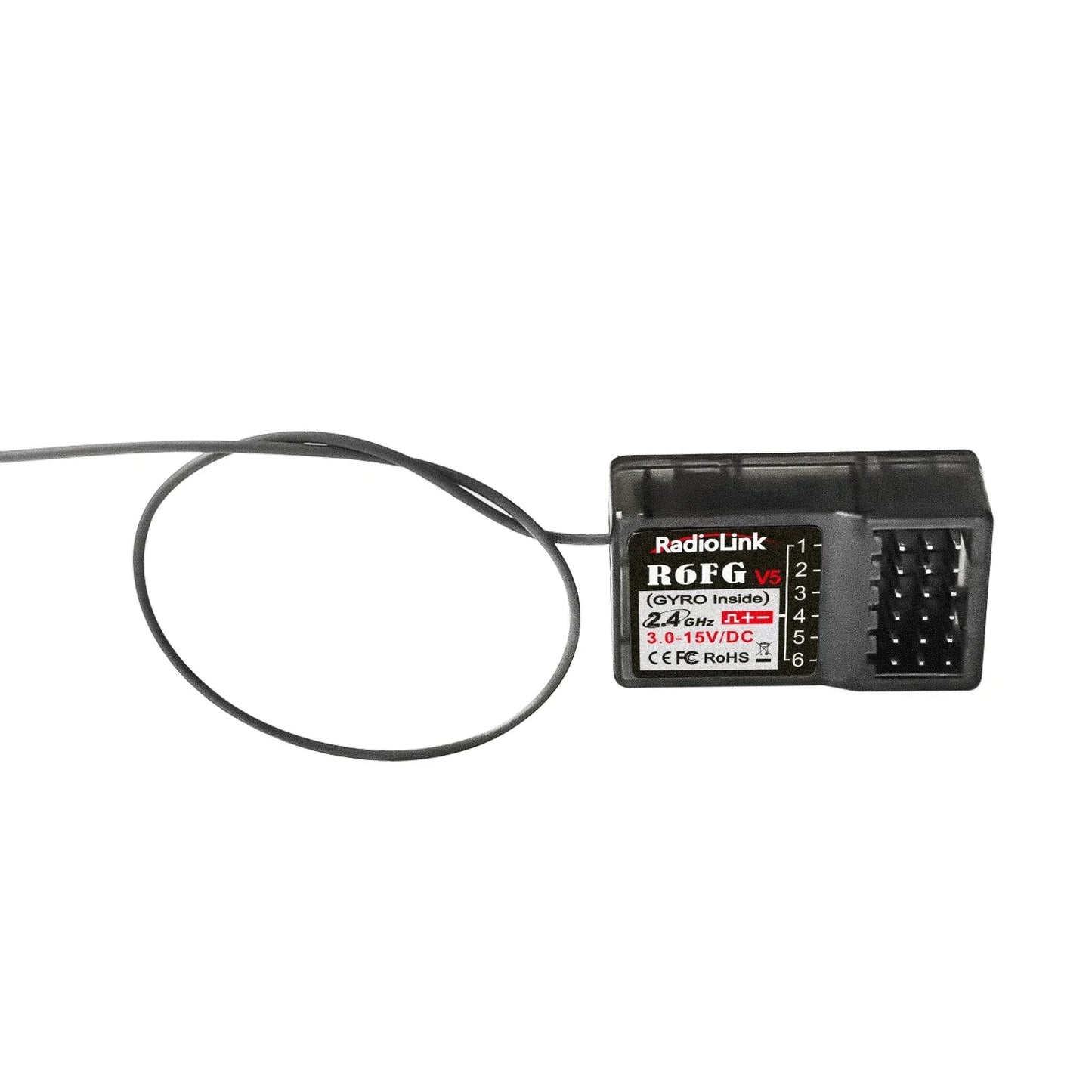 RadioLink RC4GS V3 5CH Transmitter 2.4G Remote Controller + R6FG Gyro 6CH Receiver Radio System for RC Car Boat Model Toy Robot
