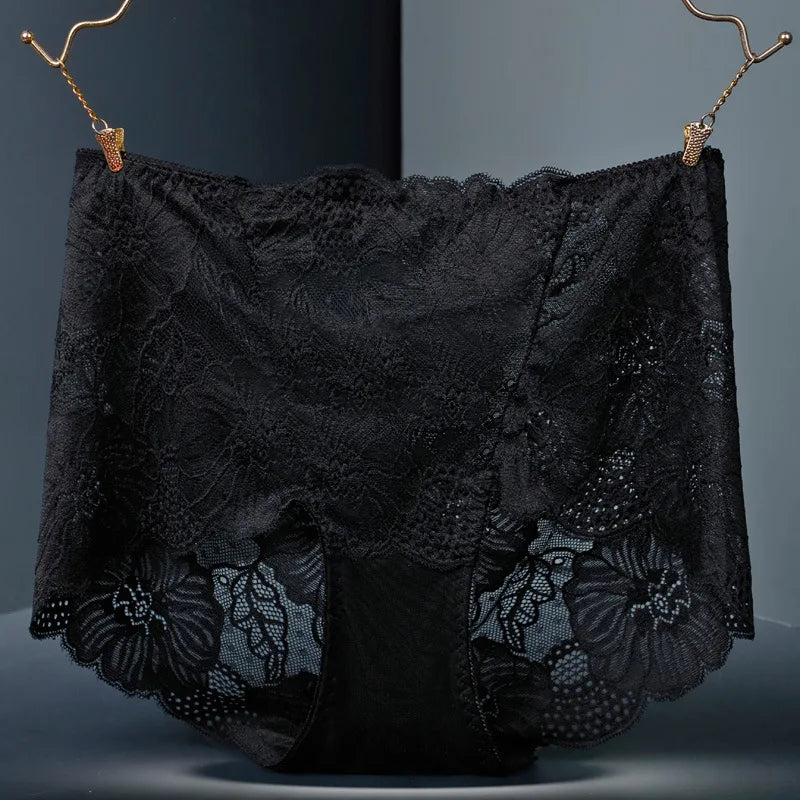 Plus Size Beliebte Unterwäsche Frauen Höschen Slips für Weiblich Hipster Unterhose Elegant Lingerie Spitze Baumwolle Tanga Brazilian Große Größe Beliebter Verkauf