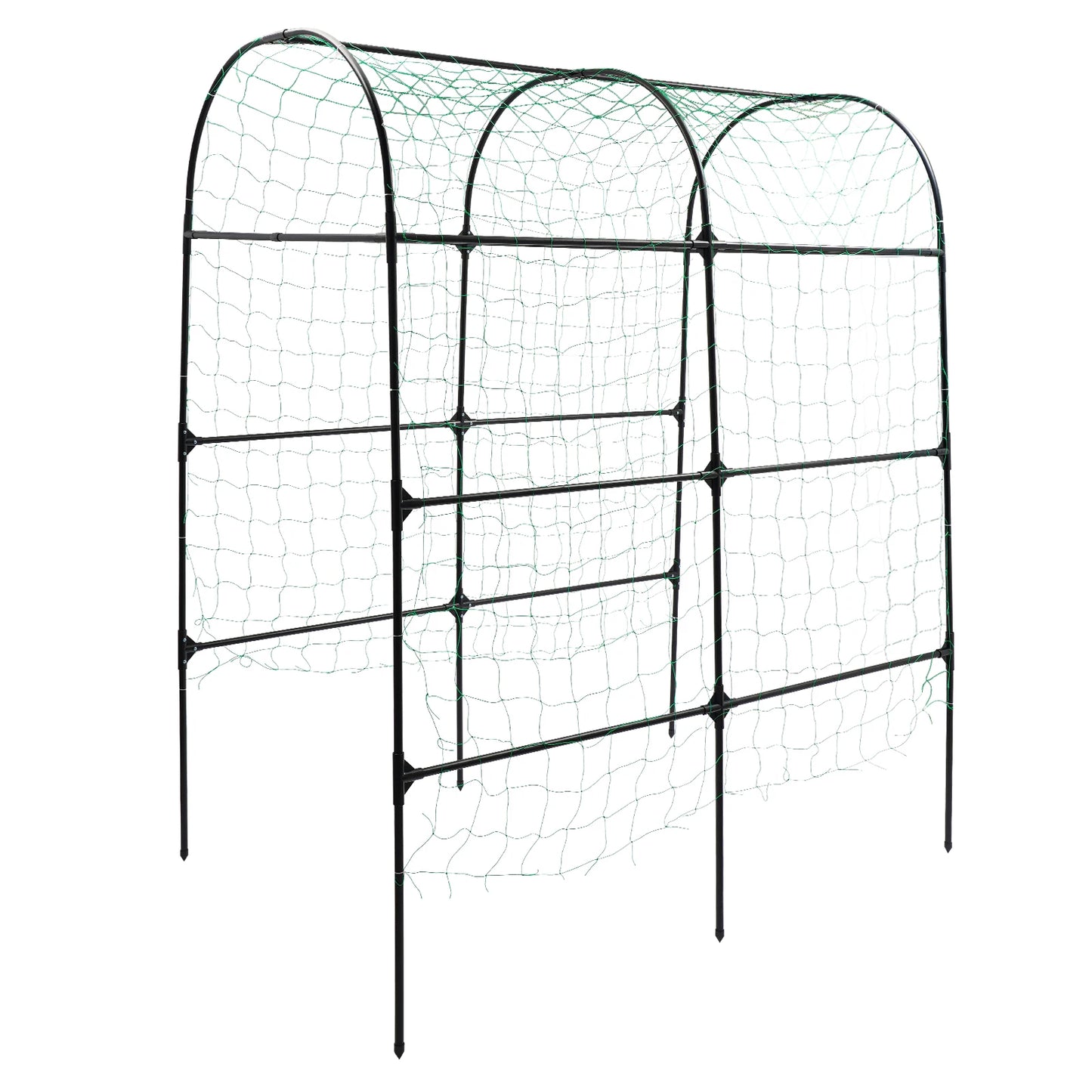 GartenMeister Gartenbogen 230 cm Höhe, 20 mm Rohrdurchmesser, Stahl/PE