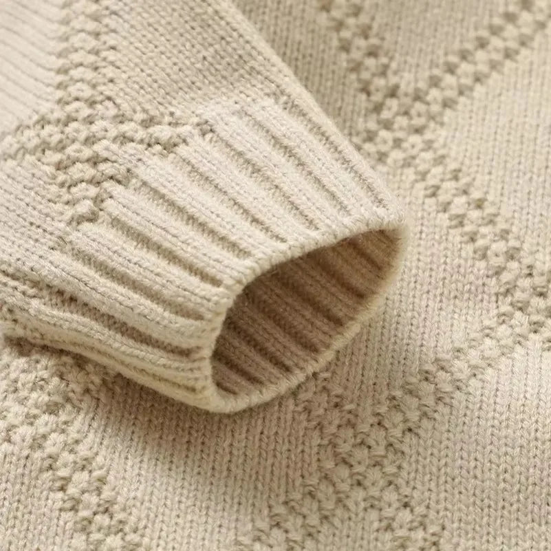 DGUKYMCN Y-48233 Strickstrampler Unisex - Acryl Größe 1-18Mon